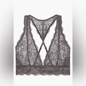 SavagexFenty Floral Lace Racerback Bralette